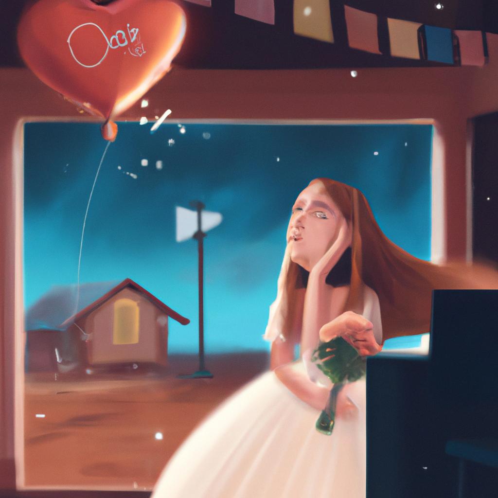 Imagem de capa do post "Sonhar com Ex Namorado Pedindo Em Casamento: Descubra o Significado!" com um desenho digital
