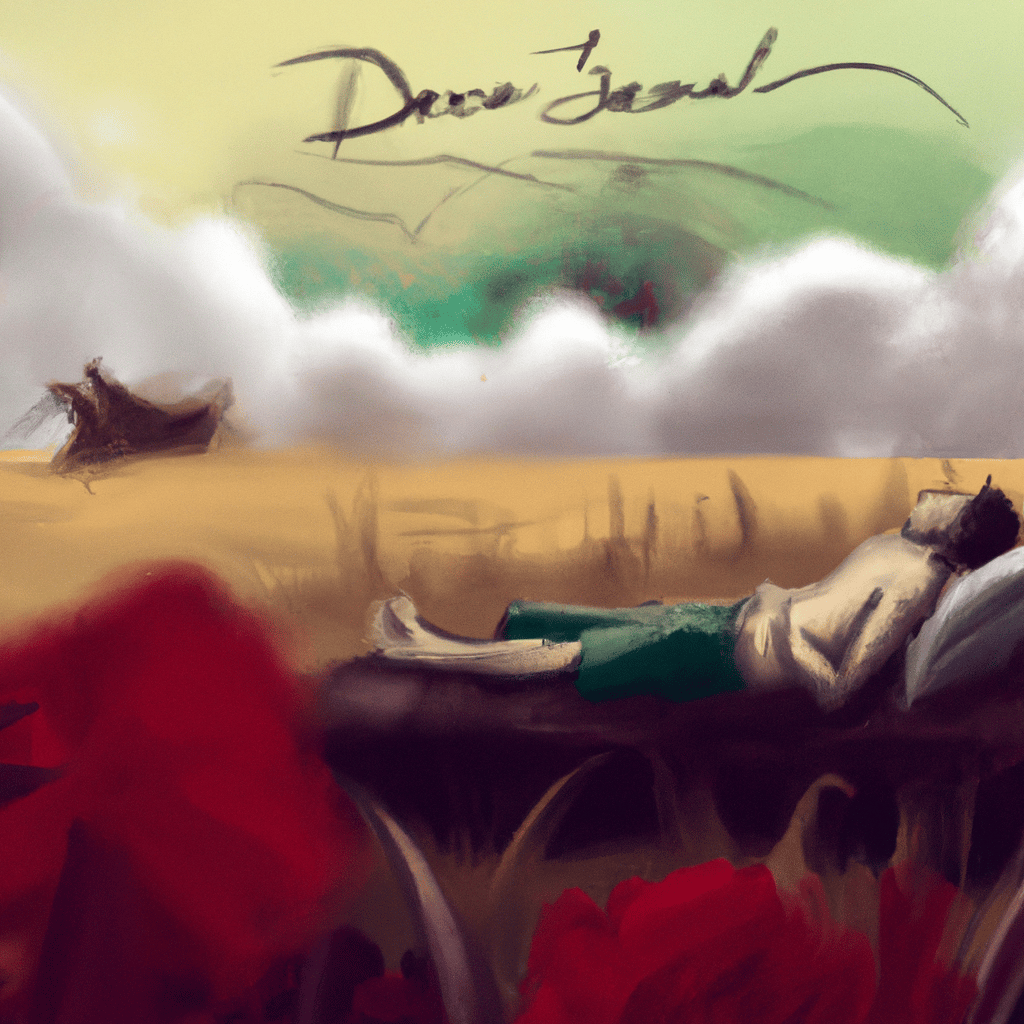 Imagem de capa do post "Sonhar com Ex que Já Morreu: O Que isso Significa?" com um desenho digital