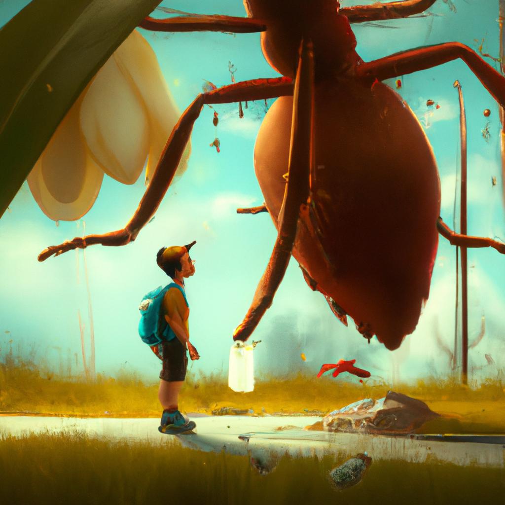 Imagem de capa do post Descubra o Significado do Sonho com Formiga no Pé com um desenho digital