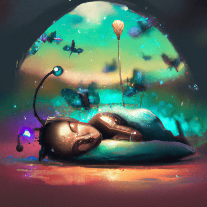 Imagem de capa do post Sonhar com formiga significado: o que isso pode significar? com um desenho digital