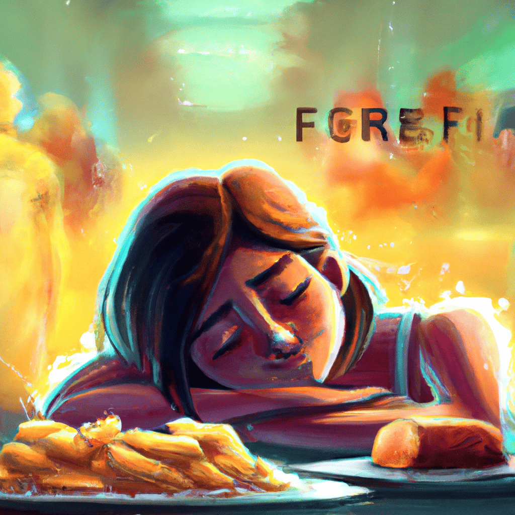 Imagem de capa do post Descubra o Significado de Sonhar com Fritura! com um desenho digital