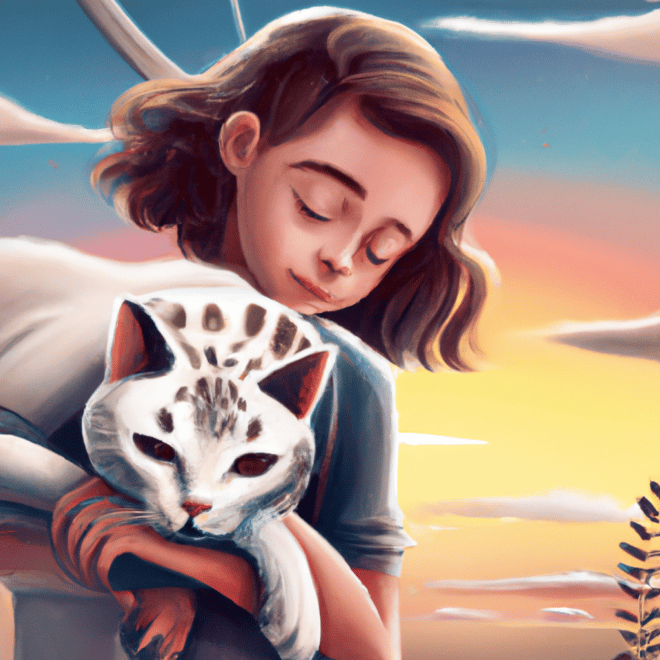 sonhar com gato carinhoso2