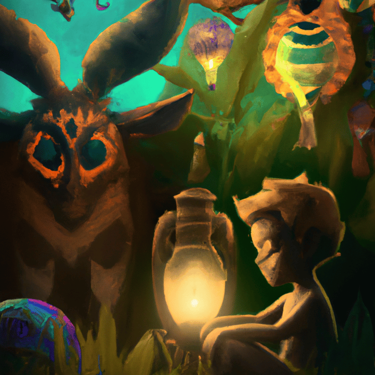 Imagem de capa do post Sonhar com Macumba - Jogo do Bicho pode significar muitas coisas com um desenho digital