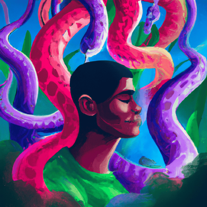 Sonhar com muitas cobras coloridas pode significar o seu lado oculto! 2 sonhar com muitas cobras coloridas4