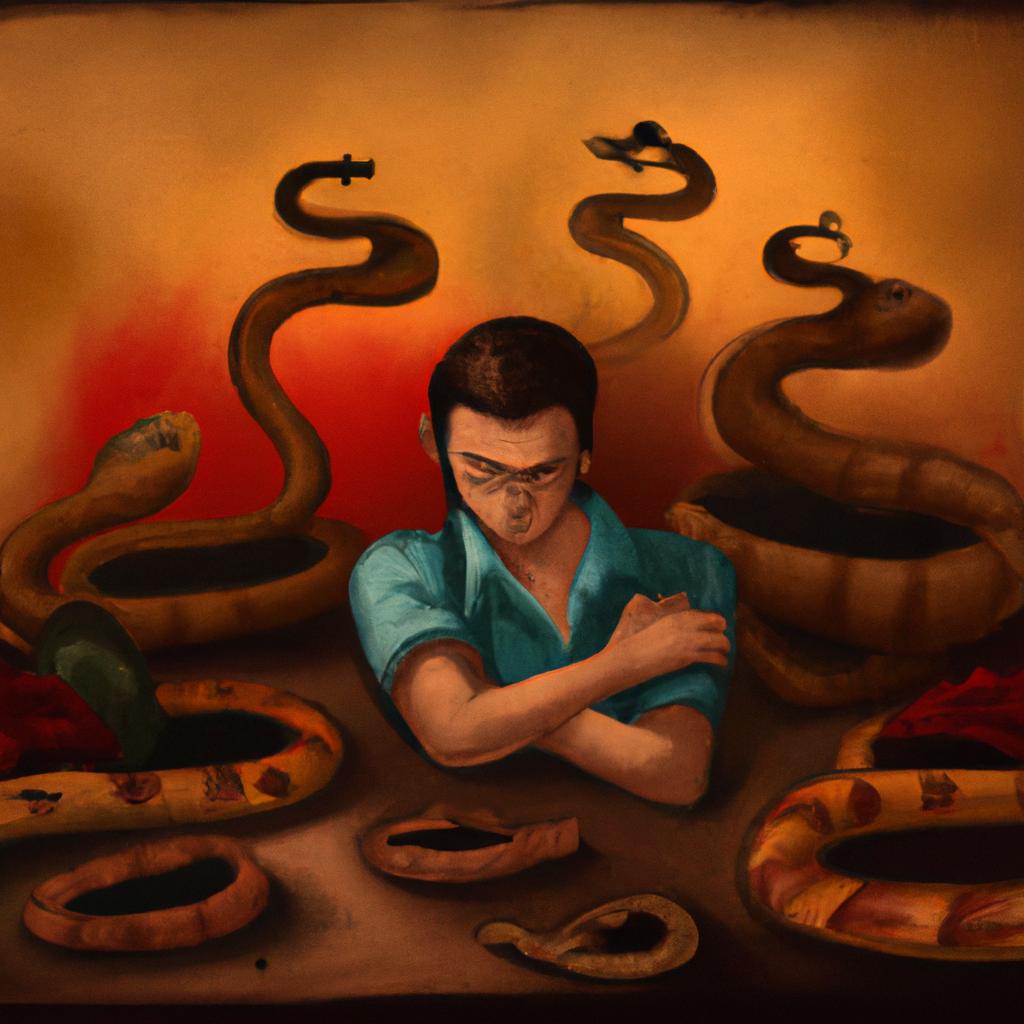 sonhar com muitas cobras3