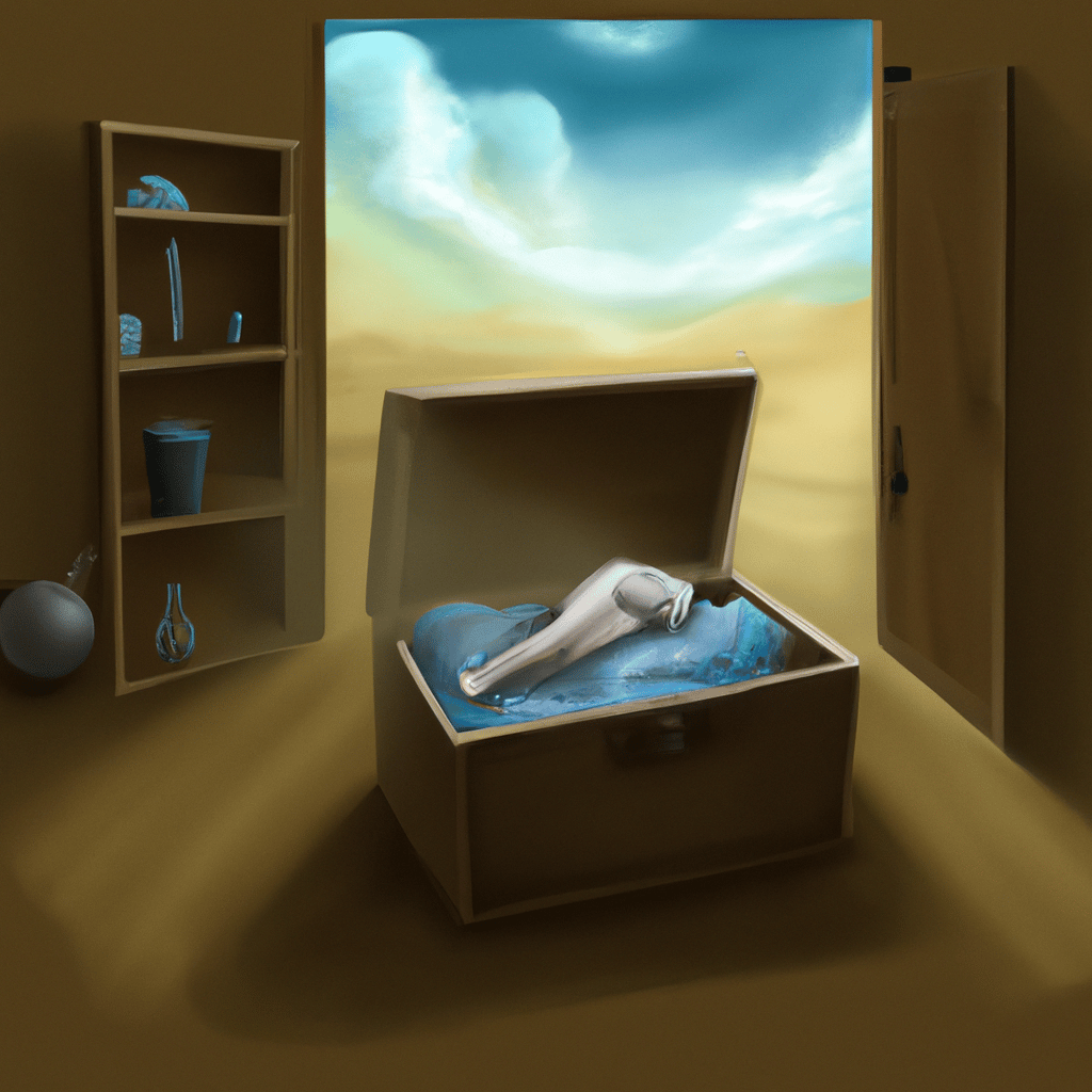 Imagem de capa do post "Descubra o Significado de Sonhar com o Pai Morto no Caixão!" com um desenho digital