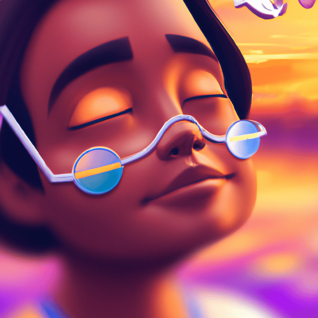 Imagem de capa do post Sonhar com Óculos: Descubra o Significado Oculto! com um desenho digital