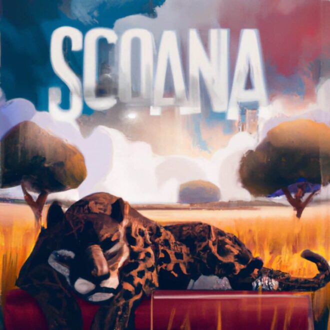 Imagem de capa do post Sonhar com Onça Significa o Quê? com um desenho digital