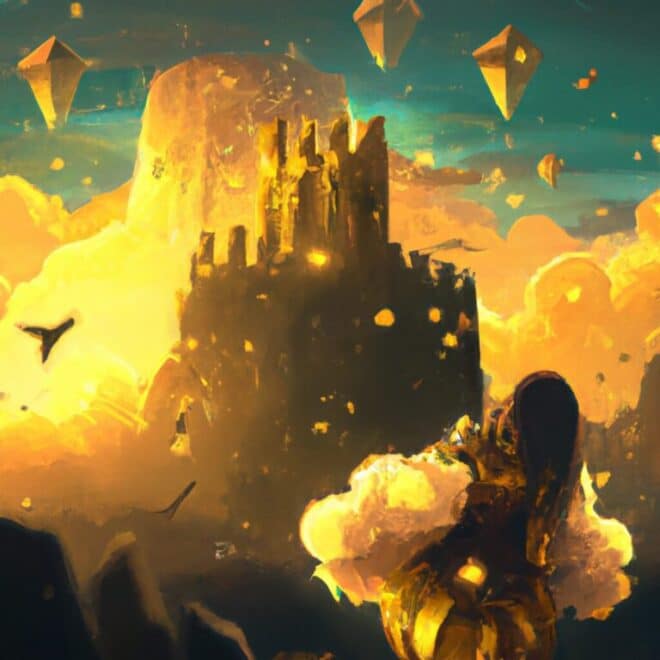 Imagem de capa do post Sonhos com ouro roubado: o que eles significam? com um desenho digital