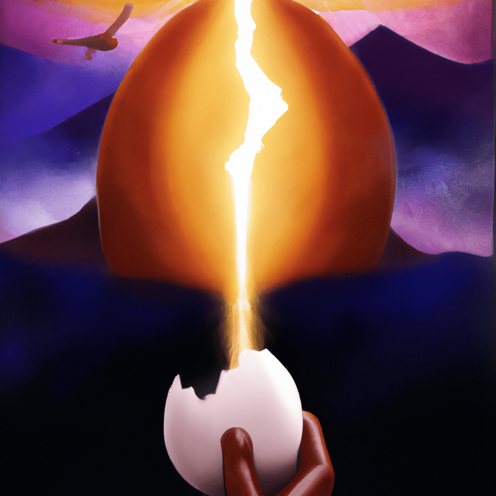 Imagem de capa do post Sonhar com Ovo Podre Quebrado: Descubra o que Significa! com um desenho digital