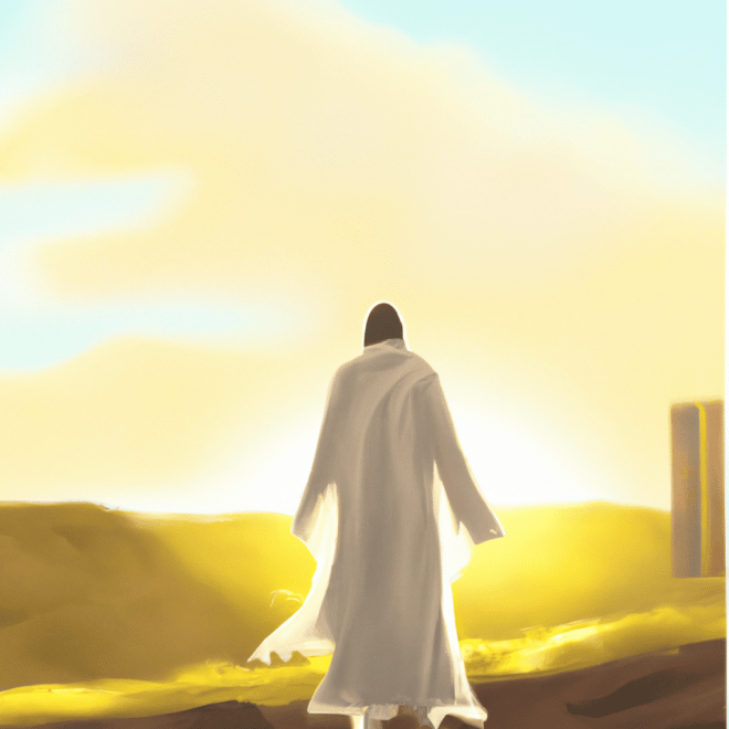 Imagem de capa do post "Descubra o Significado de Sonhar com Padre de Batina Branca!" com um desenho digital