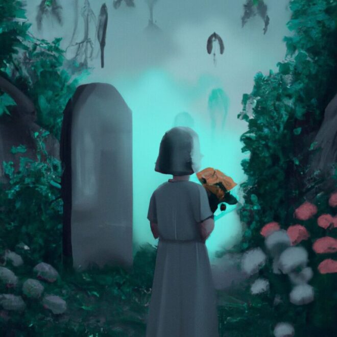 Imagem de capa do post 5 Espiritismo e Sonhos: O que significa sonhar com parentes falecidos? com um desenho digital