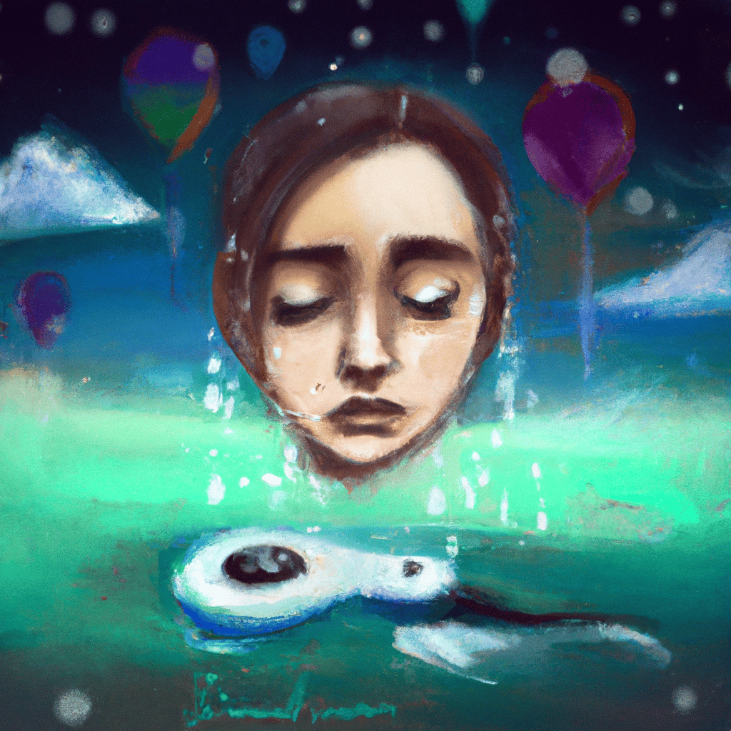 Imagem de capa do post Sonhar com Pessoa Chorando: Descubra o Significado! com um desenho digital