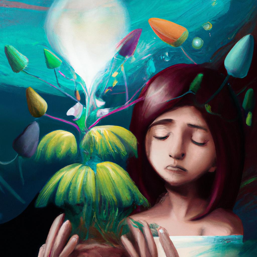 Imagem de capa do post Sonhar com Plantas: Descubra Seu Significado! com um desenho digital