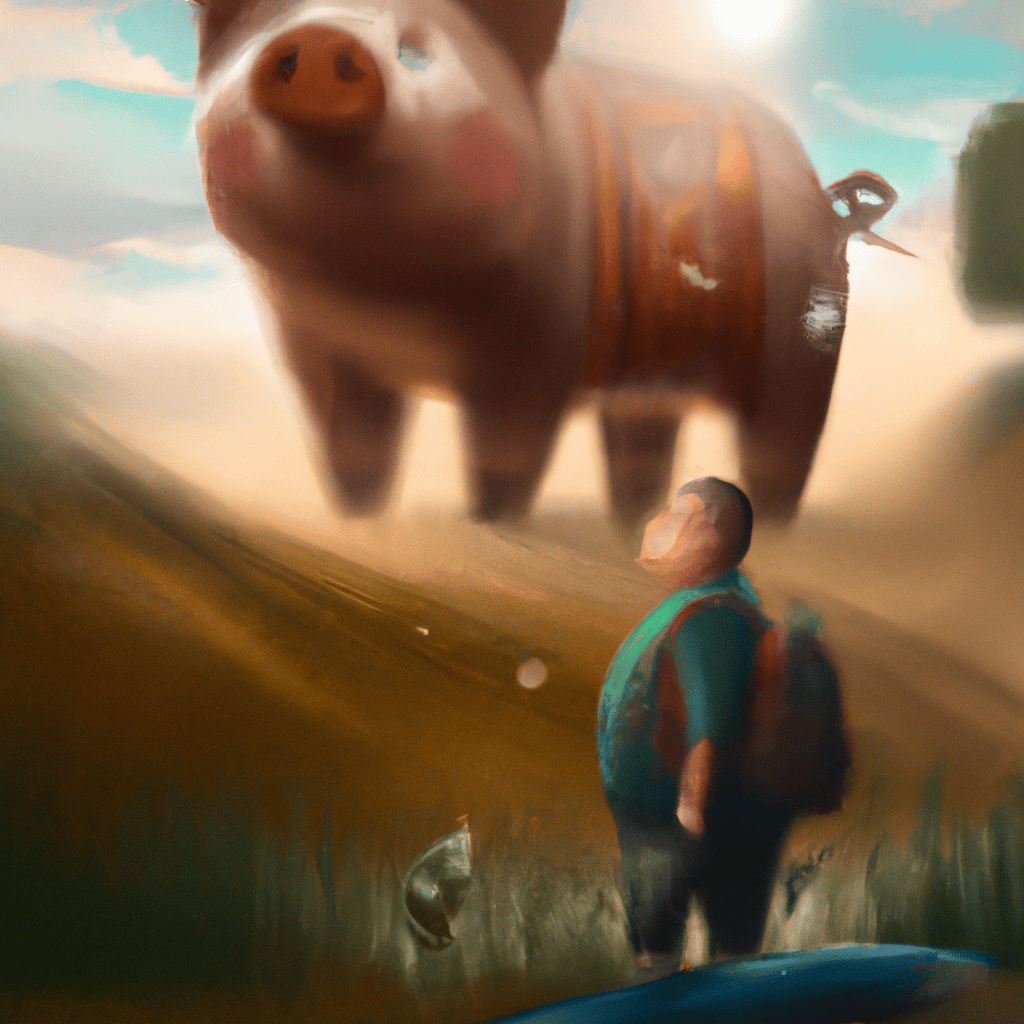 Imagem de capa do post Descubra o Significado de Sonhar com Porco Grande! com um desenho digital