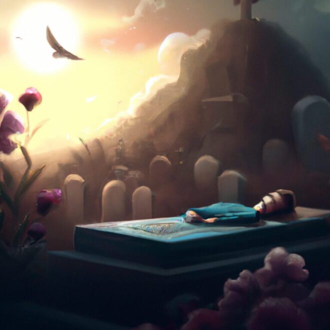 Imagem de capa do post 5 Dicas para Interpreter o Significado dos Sonhos em que Você Sonha com um Primo Morto com um desenho digital