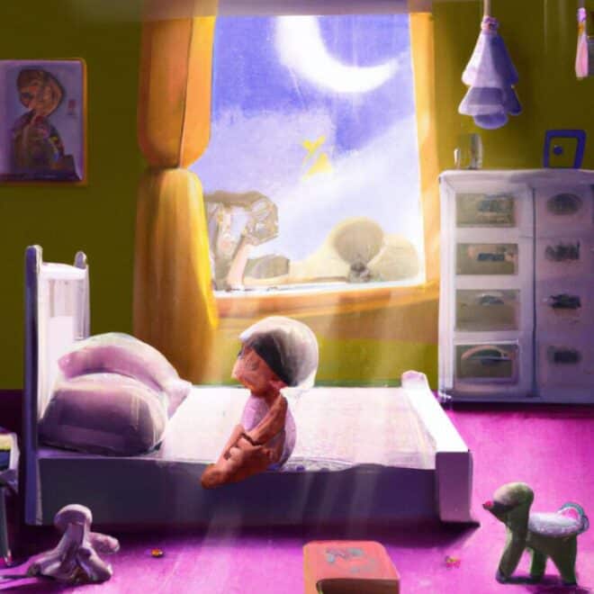 Imagem de capa do post Sonhar Com Quarto de Bebê: O Que Significa? com um desenho digital