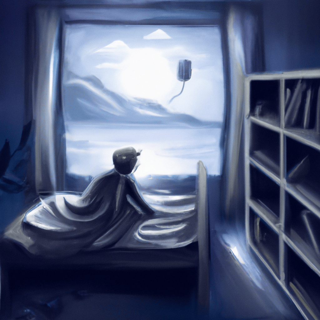 Imagem de capa do post "Quarto de Outra Pessoa: Descubra o Significado do Seu Sonho!" com um desenho digital