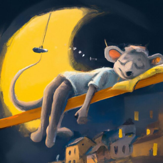 Imagem de capa do post Por que você sonha com ratos camundongos? com um desenho digital