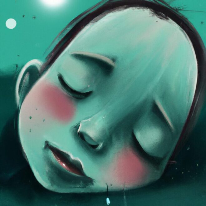 Imagem de capa do post Sonhos: O que significa sonhar com um rosto inchado? com um desenho digital
