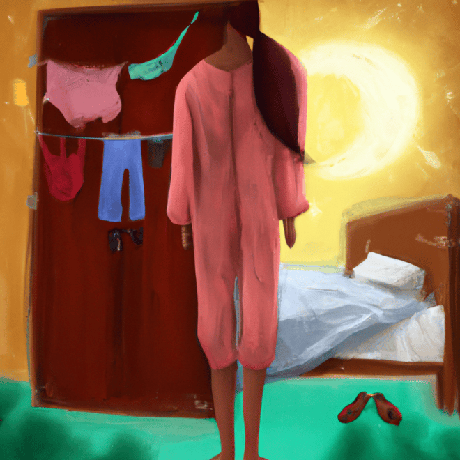 Imagem de capa do post Descubra o Significado de Sonhar com Roupa Suja de Menstruação! com um desenho digital