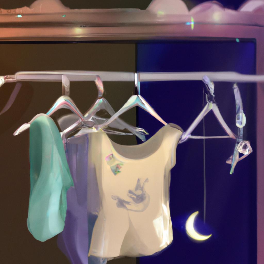 Imagem de capa do post "Descubra o Significado de Sonhar com Roupas no Cabide!" com um desenho digital