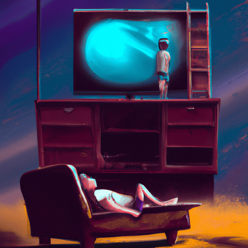 Imagem de capa do post Sonhar com TV Quebrada: Descubra o Significado! com um desenho digital