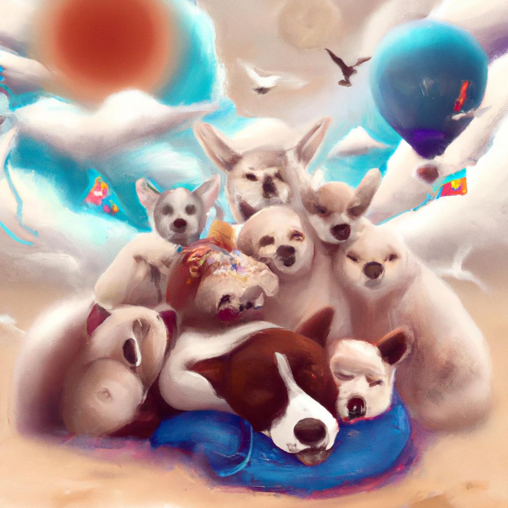 sonhar com varios filhotes de cachorro3