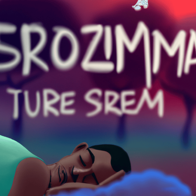 Imagem de capa do post "Sonhar com Zumbi: Descubra o Significado surpreendente!" com um desenho digital