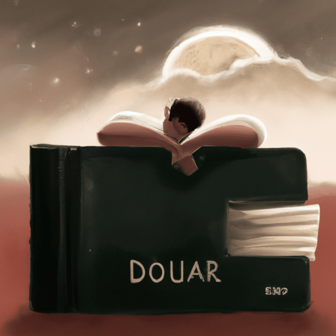 Imagem de capa do post Quer saber o que significa sonhar que acha carteira com dinheiro? com um desenho digital