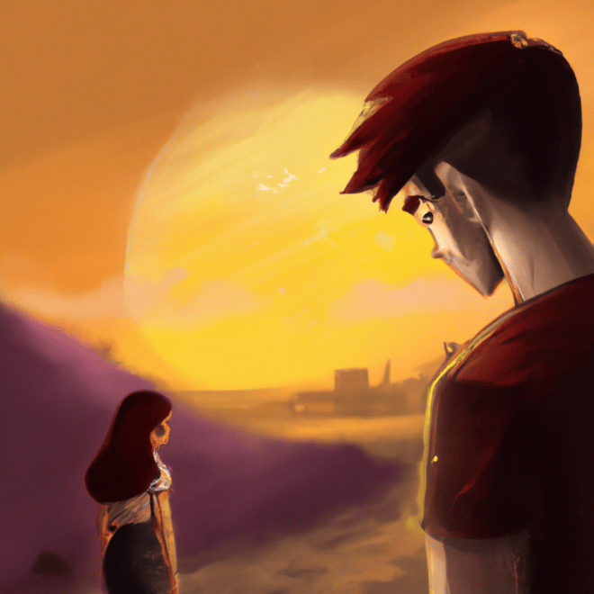 Imagem de capa do post O que significa sonhar que o namorado voltou com a ex? com um desenho digital