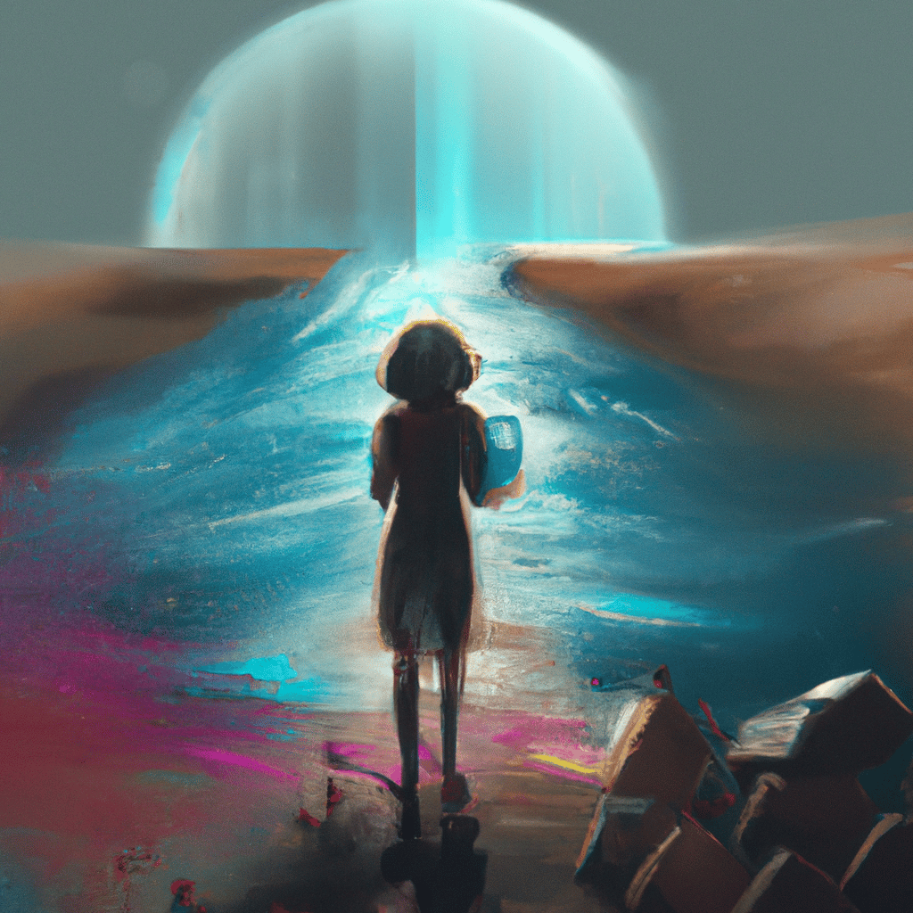 Imagem de capa do post "Descubra o Significado de "Sonho com Água Barrenta"! com um desenho digital
