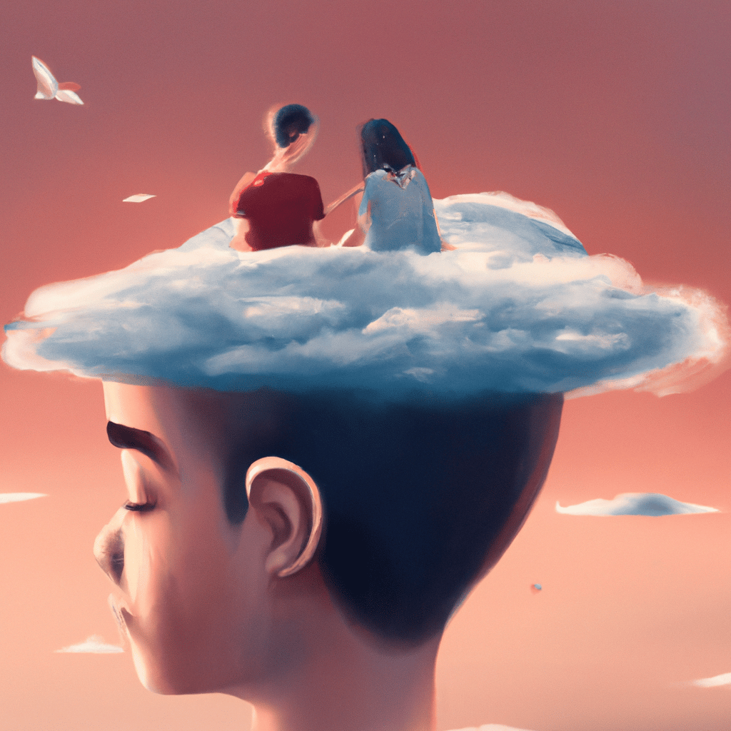 Imagem de capa do post "Sonho com Piolho na Cabeça de Outra Pessoa: Descubra o Significado!" com um desenho digital