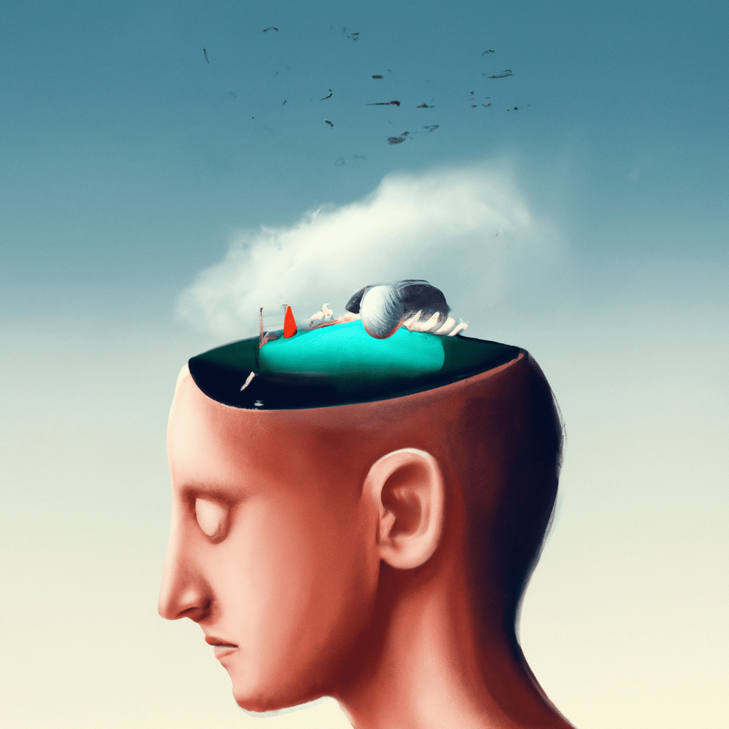 Imagem de capa do post "Descubra o Significado do Sonho com Piolho na Cabeça de Outra Pessoa!" com um desenho digital
