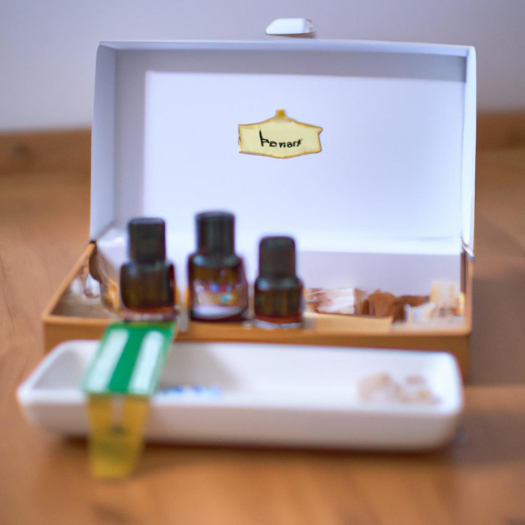 capa do post "Os Melhores Kits de Aromaterapia para Comprar: Seu Guia Definitivo!" com uma ilustração