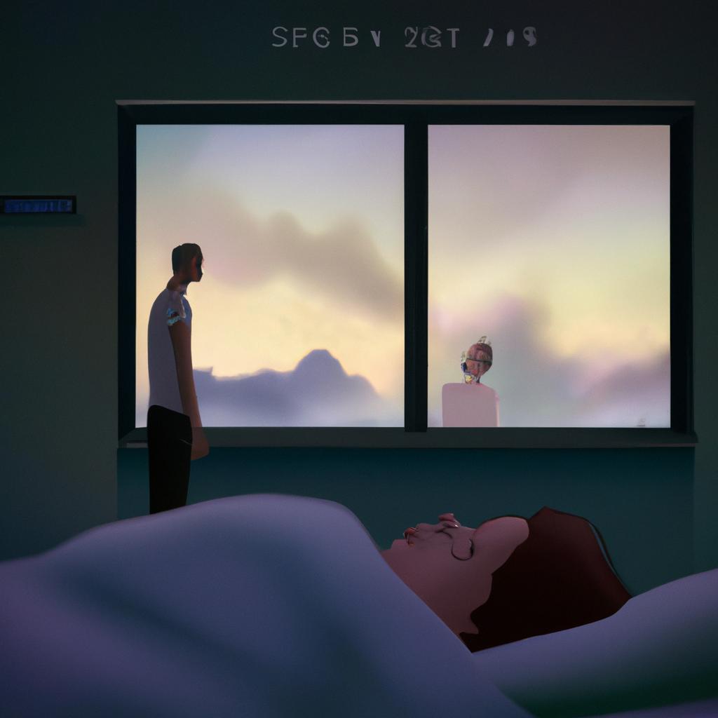 Imagem de capa do post "Acordar com Alguém Chamando Seu Nome no Sonho: Descubra o Significado!" com um desenho digital