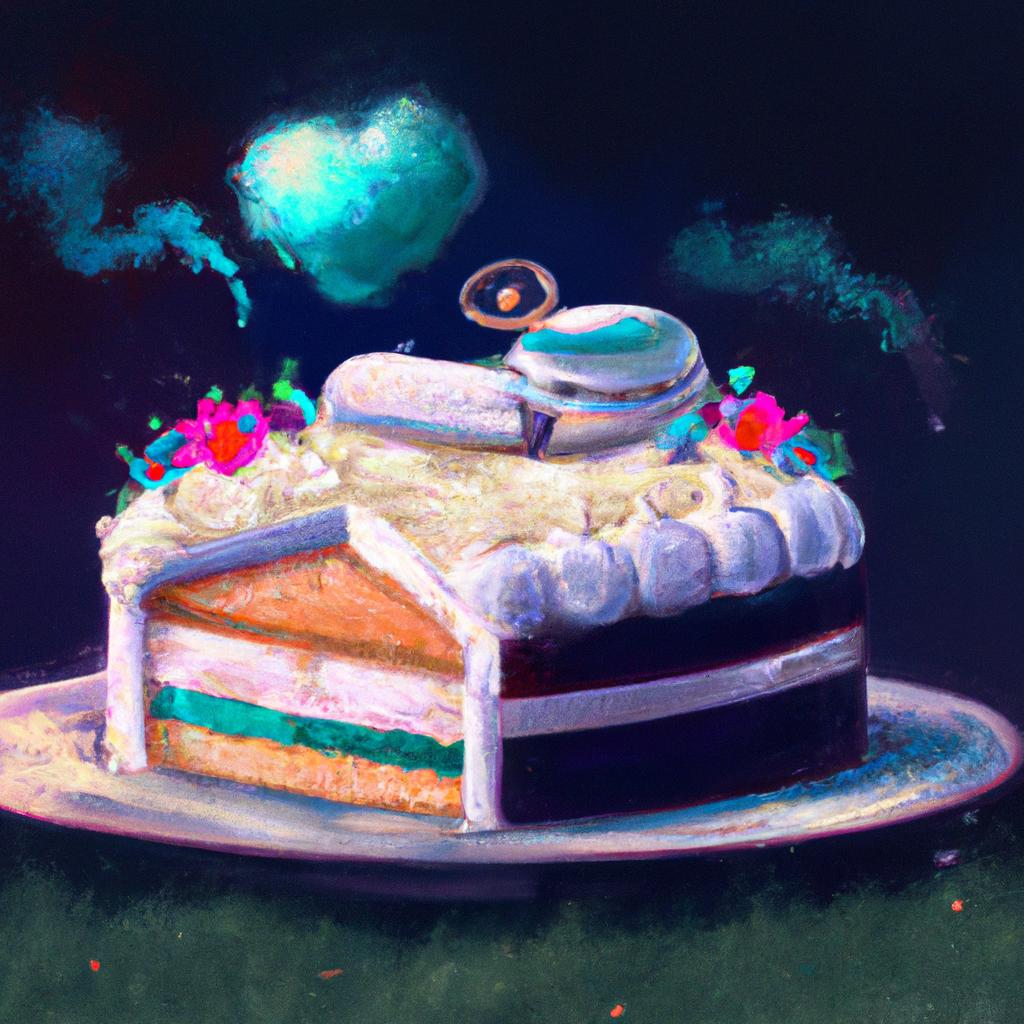 Imagem de capa do post "Bata o Bolo e Revele o Significado do Recheio de Sonho de Valsa!" com um desenho digital