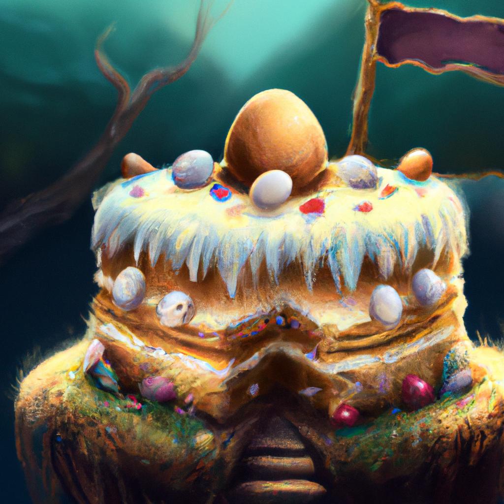 Imagem de capa do post "Descubra o Significado do Bolo de Sonho de Valsa com Leite Ninho!" com um desenho digital
