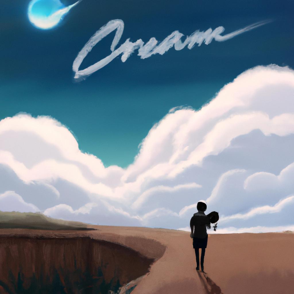 Imagem de capa do post "Como Continuar um Sonho: Descubra o Significado e Viva Seus Desejos!" com um desenho digital