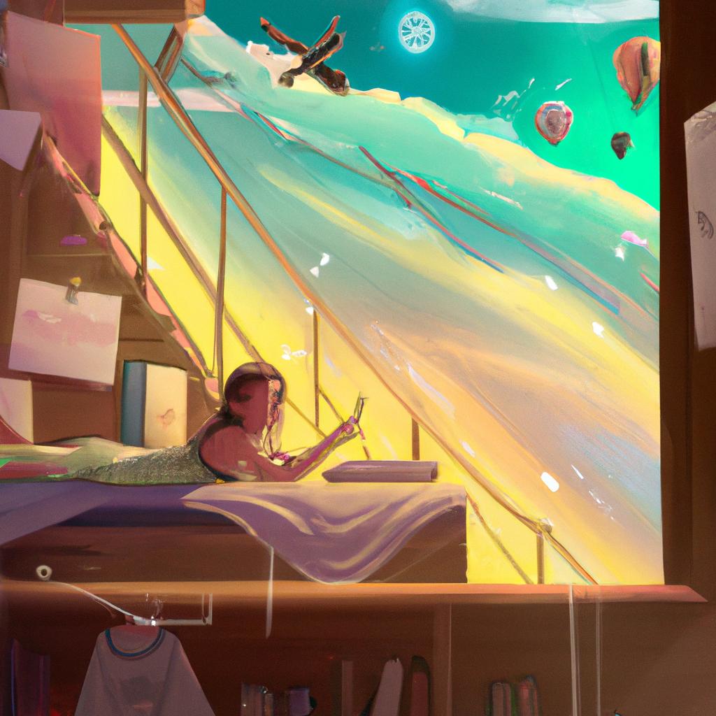 Imagem de capa do post "Descubra Como Fazer o Seu Mural dos Sonhos!" com um desenho digital