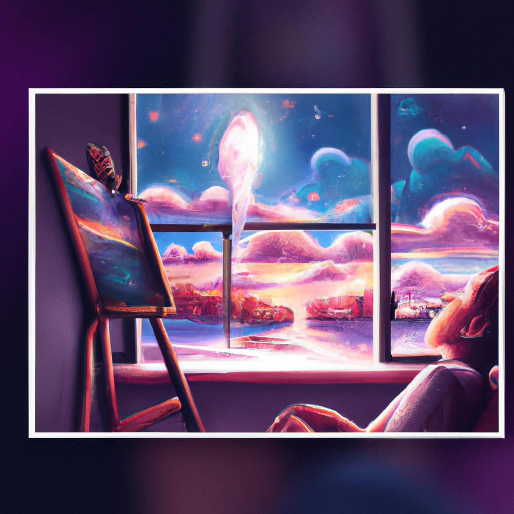 Imagem de capa do post "Como Fazer o Quadro dos Sonhos: Descubra Seu Significado" com um desenho digital