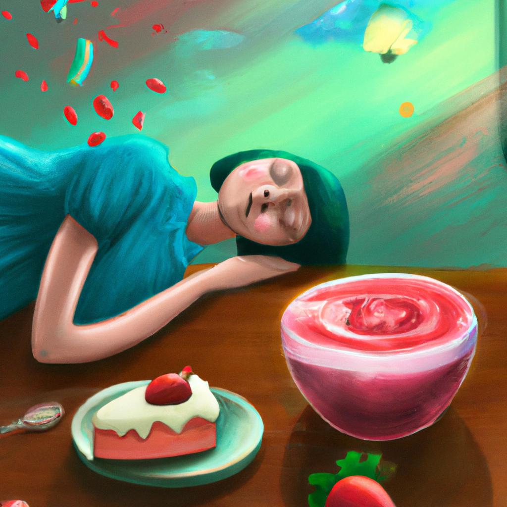 Imagem de capa do post "Descubra o Significado de Sonhar com Goiabada!" com um desenho digital
