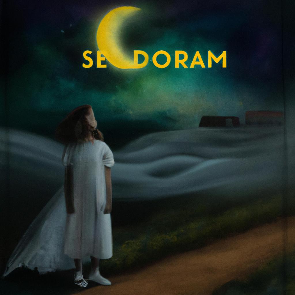 Imagem de capa do post "Como Saber se o Sonho é um Aviso: Descubra Aqui!" com um desenho digital