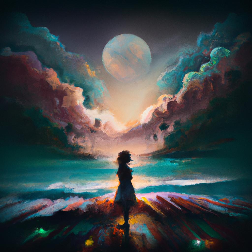 Imagem de capa do post "Descubra o Significado de Sonhar com a Alma Gêmea!" com um desenho digital