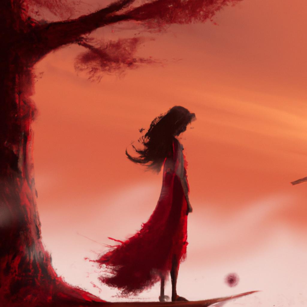 Imagem de capa do post "Descubra o Significado de Sonhar com Sangue: Surpreenda-se!" com um desenho digital