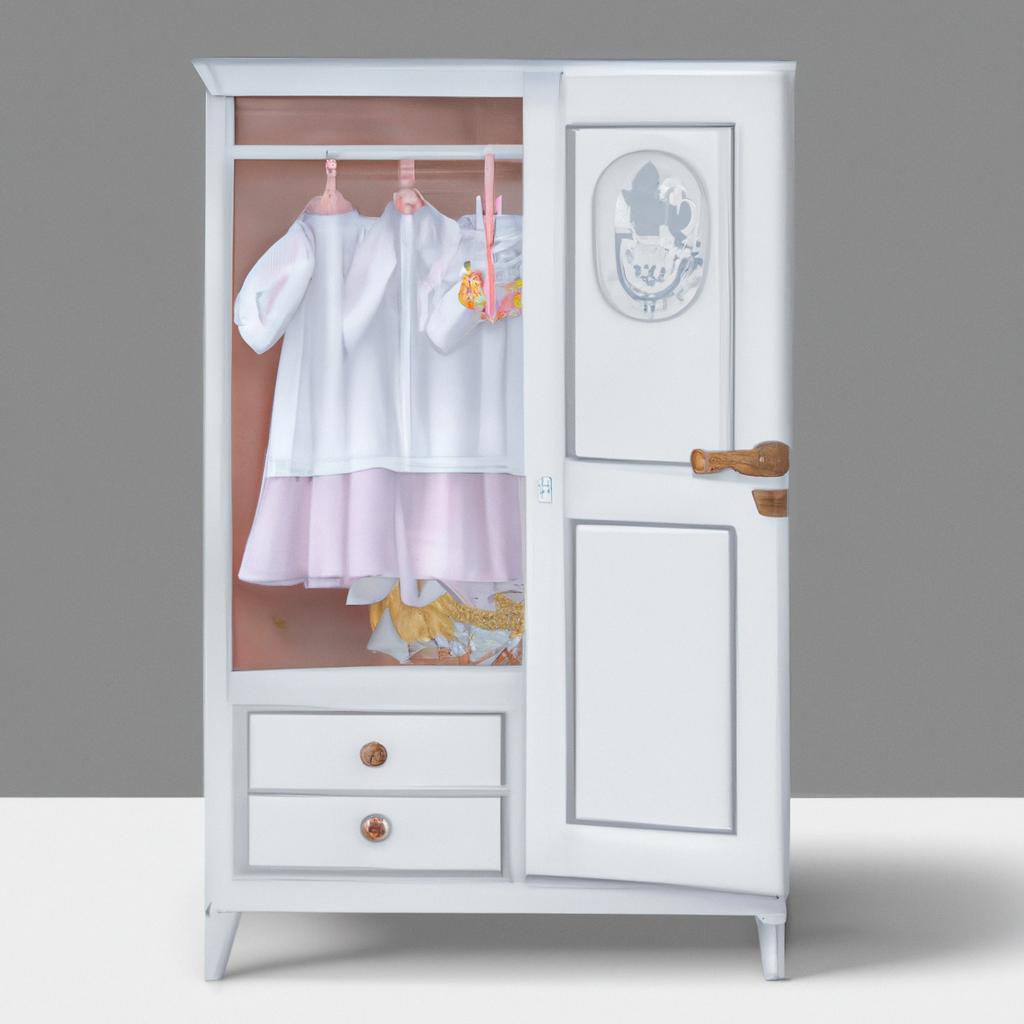 Imagem de capa do post "Descubra o Significado do Sonho com Guarda Roupa Infantil Doce Sonho 105 Branco!" com um desenho digital