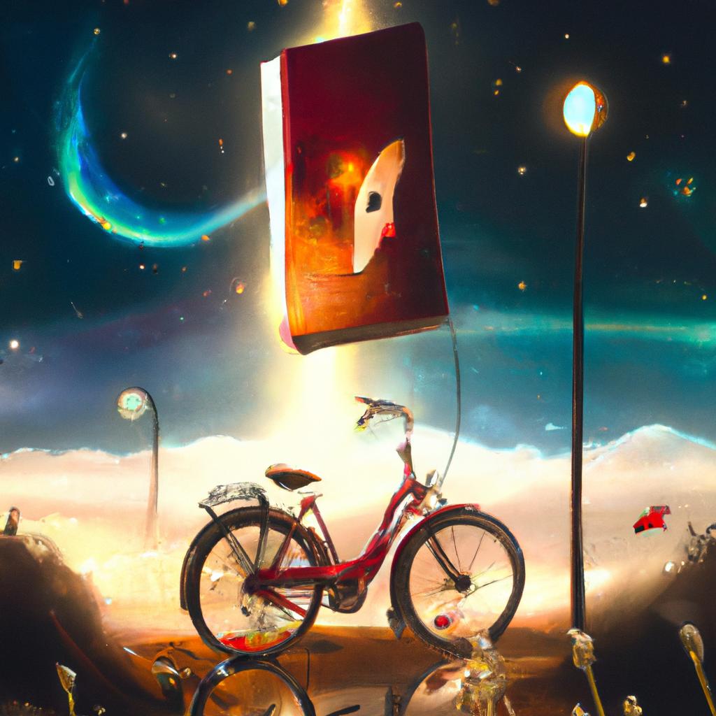 Imagem de capa do post Descubra o Significado de "Sonhar com Bicicleta"! com um desenho digital