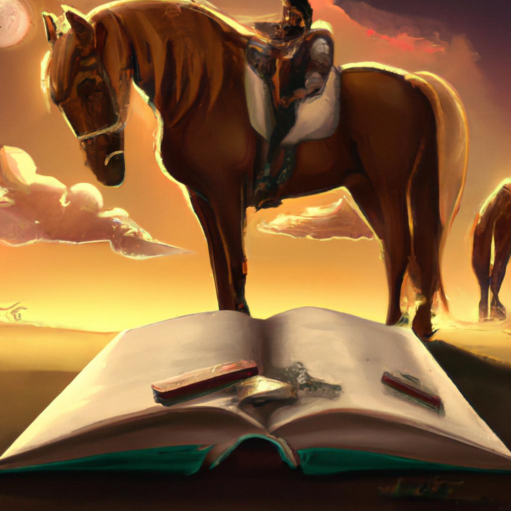 Imagem de capa do post Descubra o Significado de Sonhar com Cavalo! com um desenho digital