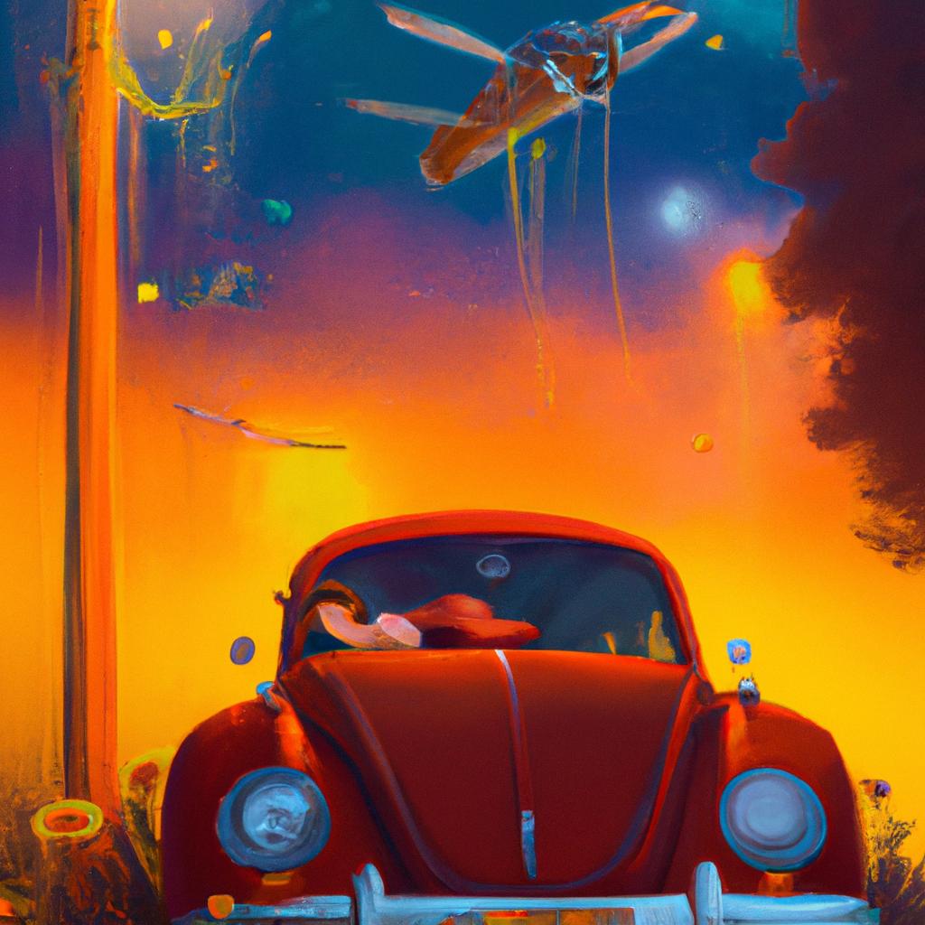 Imagem de capa do post Descubra o que Significa Sonhar com FUSCA - Livro dos Sonhos com um desenho digital