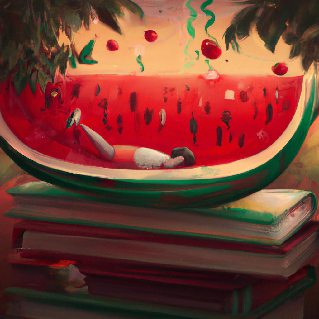livro dos sonhos sonhar com melancia2